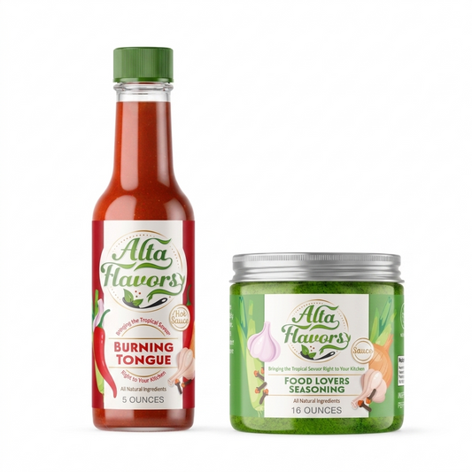 1 Burning Tongue & 16oz Seasoning Sauce Bundle